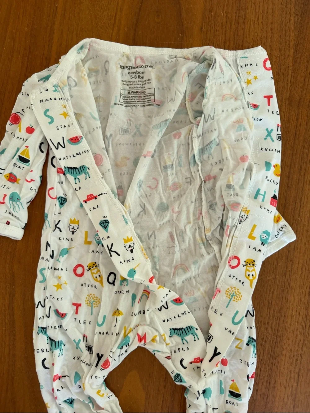 Newborn Magnetic Me footies
